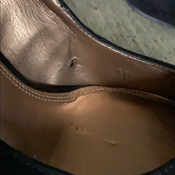 KELLY & katie Cooper Suede Ankle Strap Heels - Picture 9 of 14